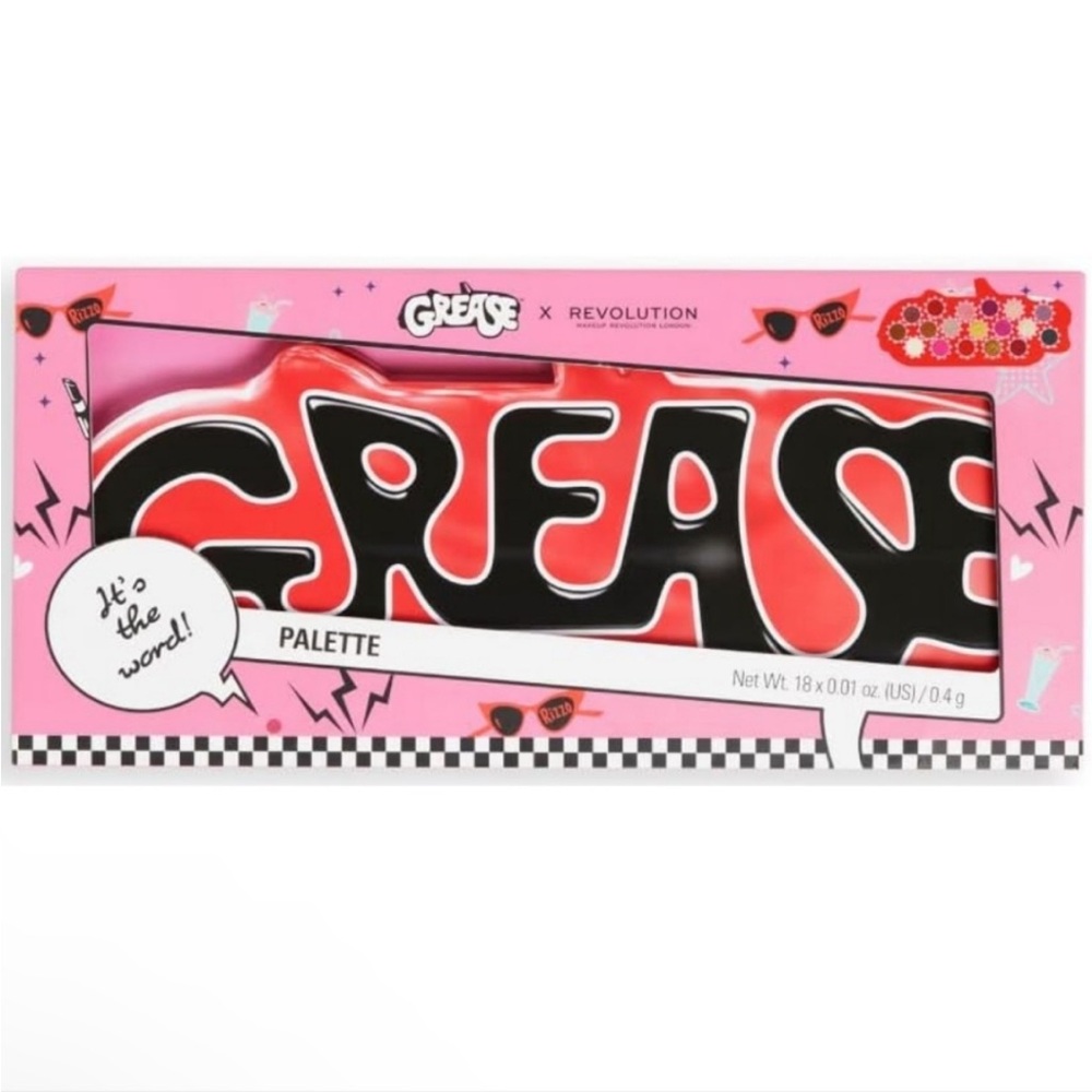 GREASE X REVOLUTION Blast from the past!18- Eyeshadow Palette beautiful …